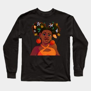 Orange Blossom Long Sleeve T-Shirt